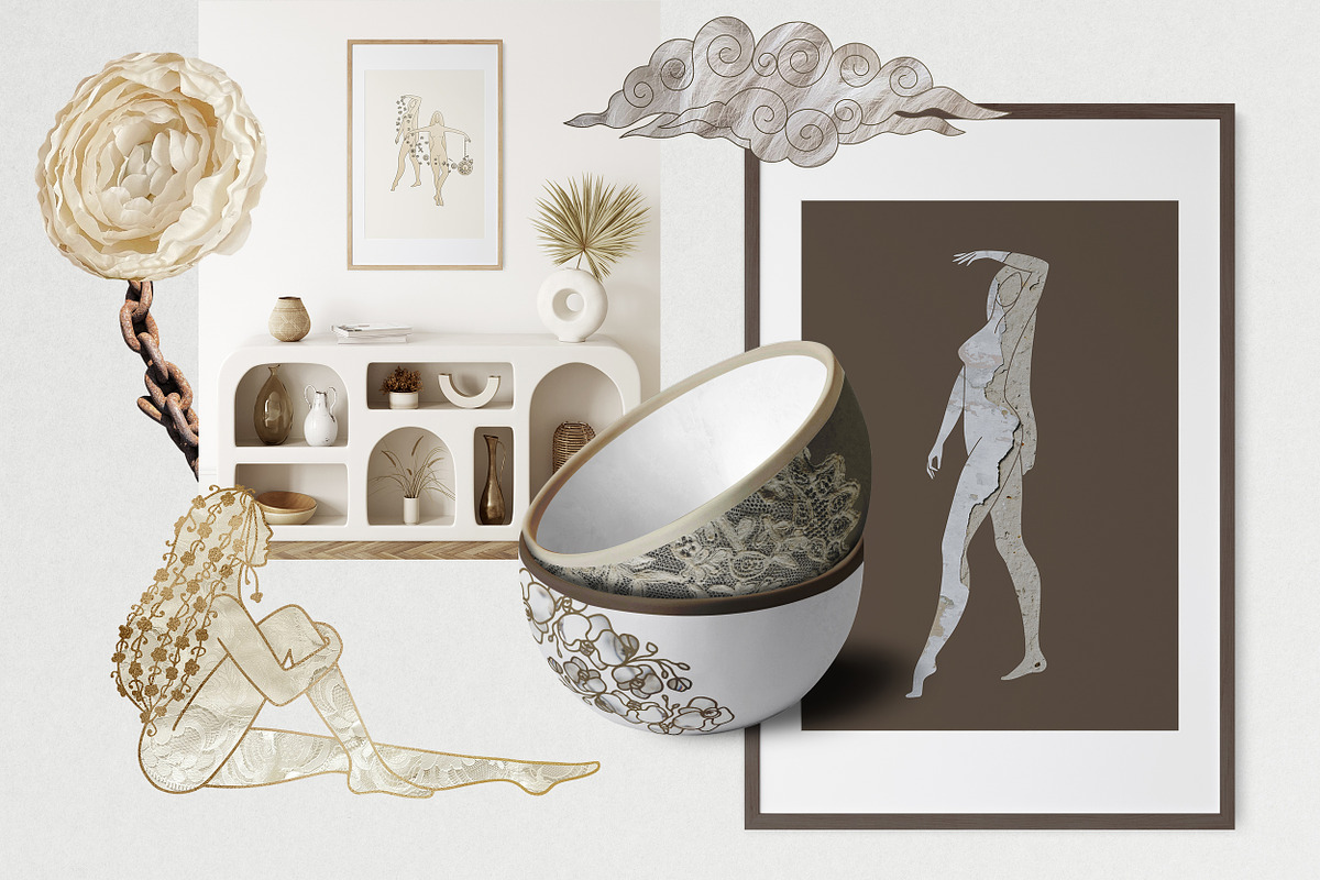 Rusty Fantasy. Line art & collage, an Object Graphic by AnMark (Photo 5 of 10)