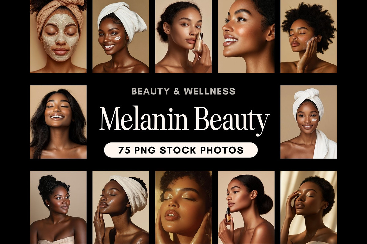 Melanin Skincare Stock Photos, a Person Photo by HAYAG Creatives (Photo 1 of 8)