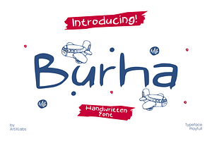 Burha Hadnwritten Playfull Font