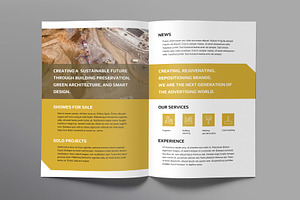 Construction Company Brochure Bifold