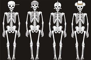 20 FACE OF SKULL