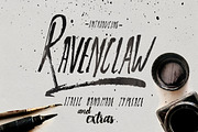 Ravenclaw Italic, a Script Font by Yasir Ekinci (Thumbnail 1 of 6)