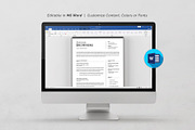 Resume Template, a Resume Template by DesignDevisers (Thumbnail 10 of 12)