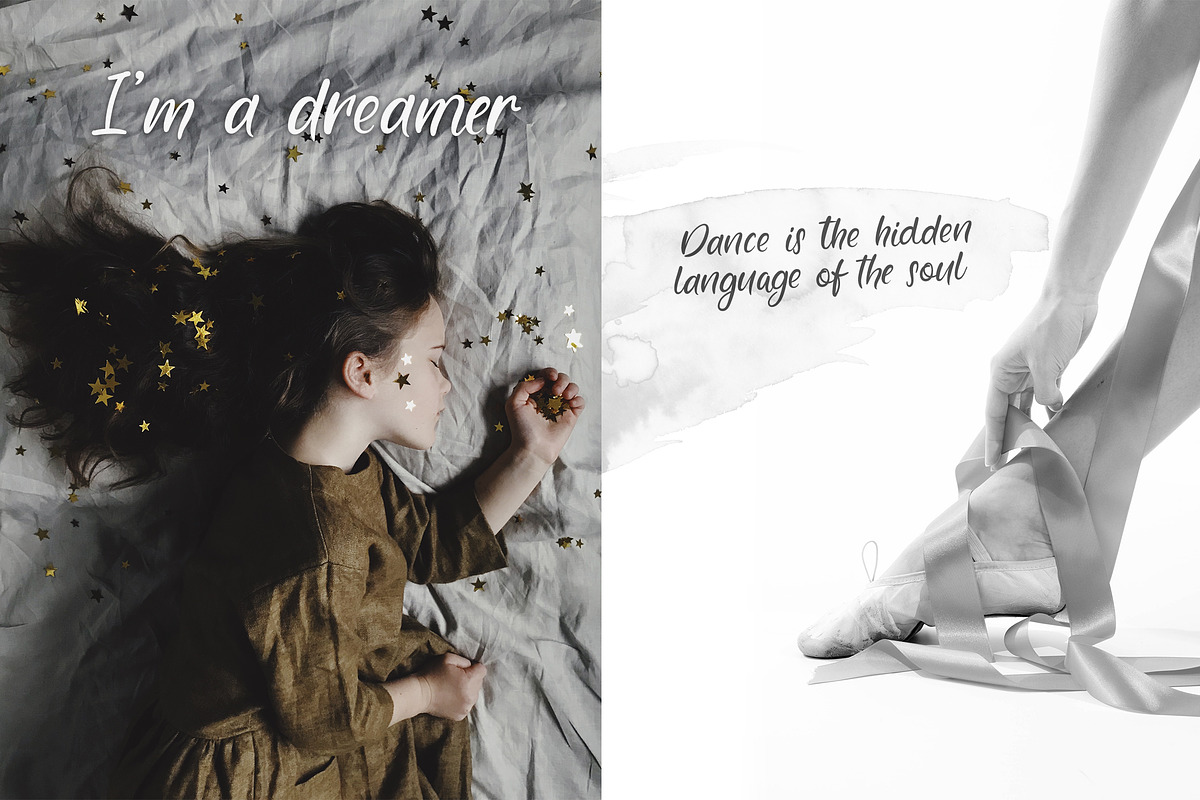 Jubilation. Handwritten Font preview 3