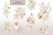Boho Tropical Floral, a Decorative Illustration by Rachel Art Studio (Thumbnail 2 of 9)