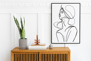 One Line Woman Flower Illustration, a Person Illustration by Vibrand Studio (Thumbnail 11 of 11)