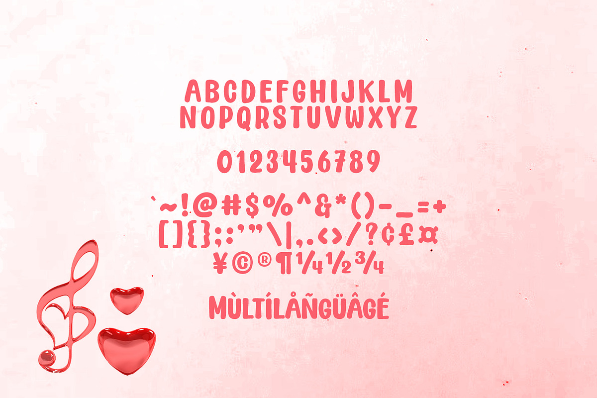 Song of Valentine Font Duo, a Script Font by khurasan (Photo 6 of 7)