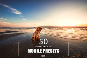 50 Sunny Landscape Mobile Presets