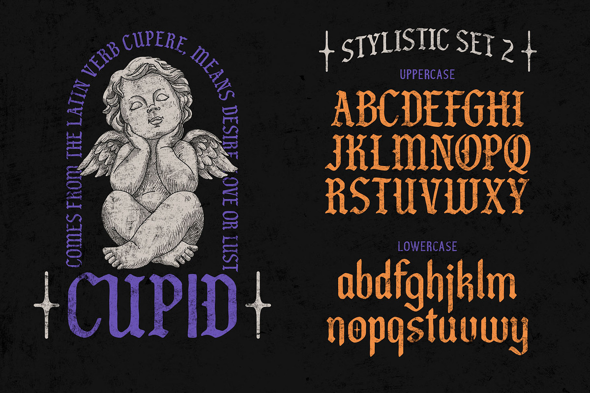 Black Chorola Typeface, a Blackletter Font by alit design (Photo 10 of 15)