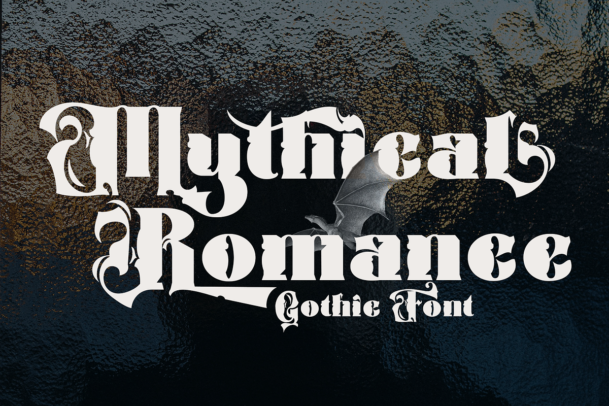 Puhyaka Mythology Font, a Blackletter Font by TypeClassHeroes (Photo 6 of 15)