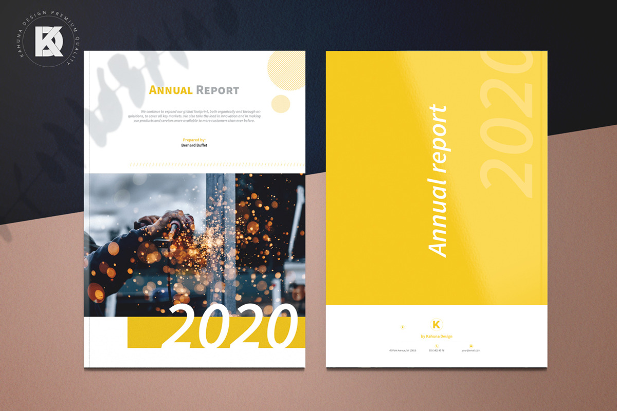 Annual Report, a Brochure Template by Kahuna Design (Photo 11 of 11)