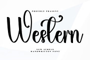 Western, a Handwritten Font by InermediaSTUDIO (Thumbnail 1 of 7)
