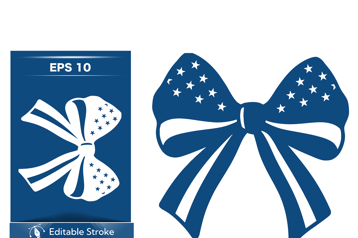 Football-Themed Bow Design, a Sport Illustration by CarWrap design (Photo 1 of 5)