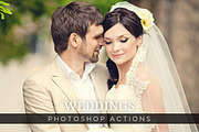 Weddings Photoshop Actions Volume 1, an Action Add-On by ShutterSweets (Thumbnail 1 of 5)