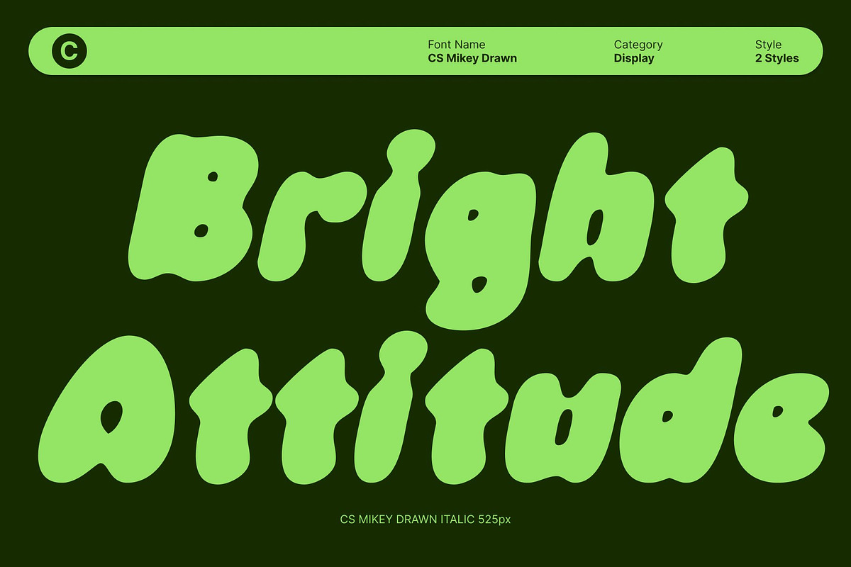CS Mikey Drawn, a Sans Serif Font by Craft Supply Co. (Photo 3 of 8)