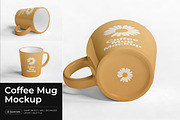 Coffee Mug Mockup, a Product Mockup by Pitchlook.Studio (Thumbnail 1 of 4)