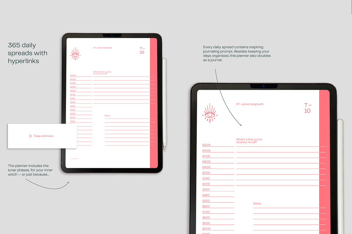 Digital Planner & Journal 2025, a Templates & Theme by sans_sandra.staub (Photo 2 of 3)