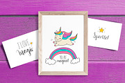 Cute Unicorns, an Illustration by BerryCaty (Thumbnail 9 of 15)