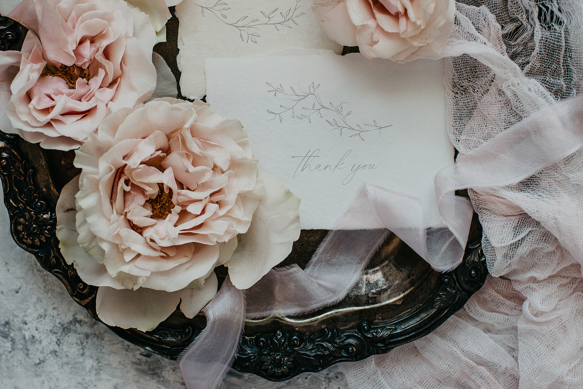 Ardent Elegance - Botanical Set, an Illustration by Backyard Rose (Photo 13 of 13)