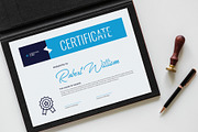 Minimal Certificate Template, a Stationery Template by HiveArts (Thumbnail 2 of 2)