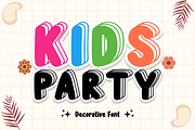 Baby Craft - Playful & Bubbly, a Font by KiddoGlyphs Studio (Thumbnail 2 of 3)