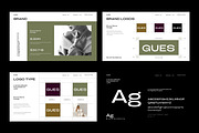 GUES Brand Guidelines Presentation T, a Presentation Template by Slide-Agency (Thumbnail 10 of 15)