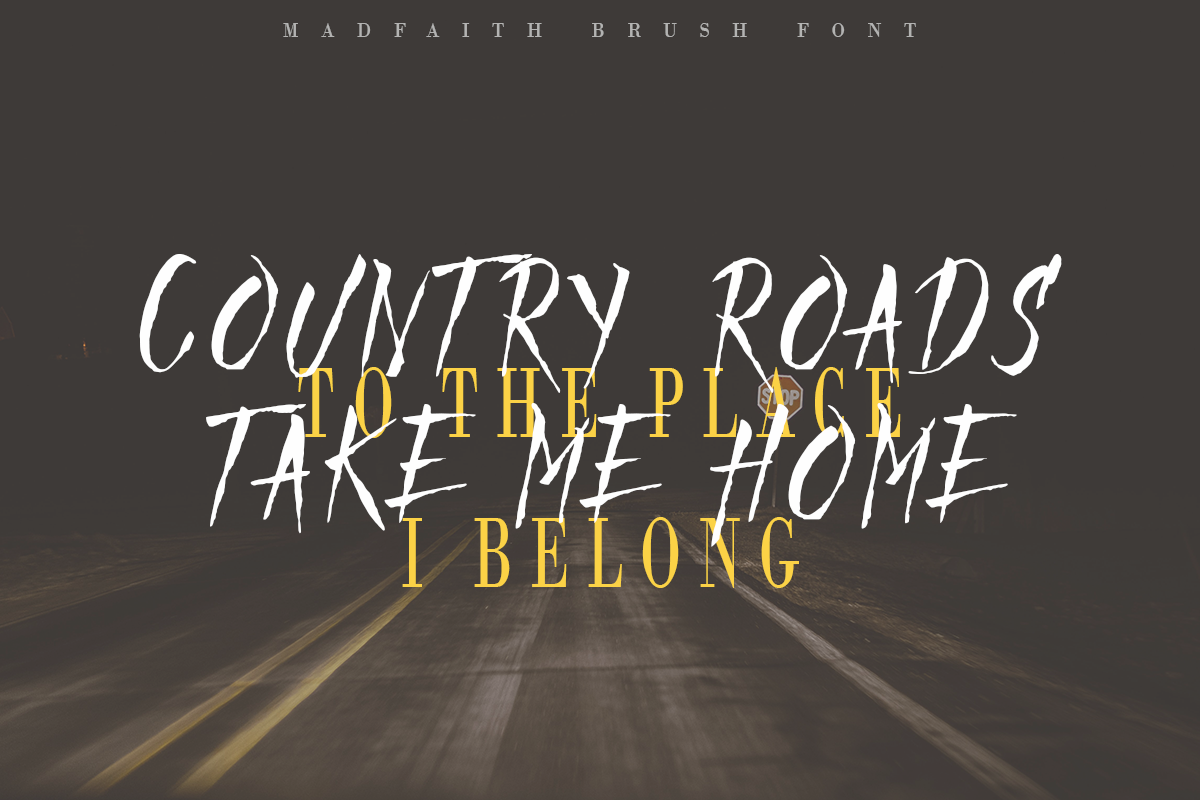 Mad Faith - Brush Font, a Font by Youthlabs Studio (Photo 6 of 14)