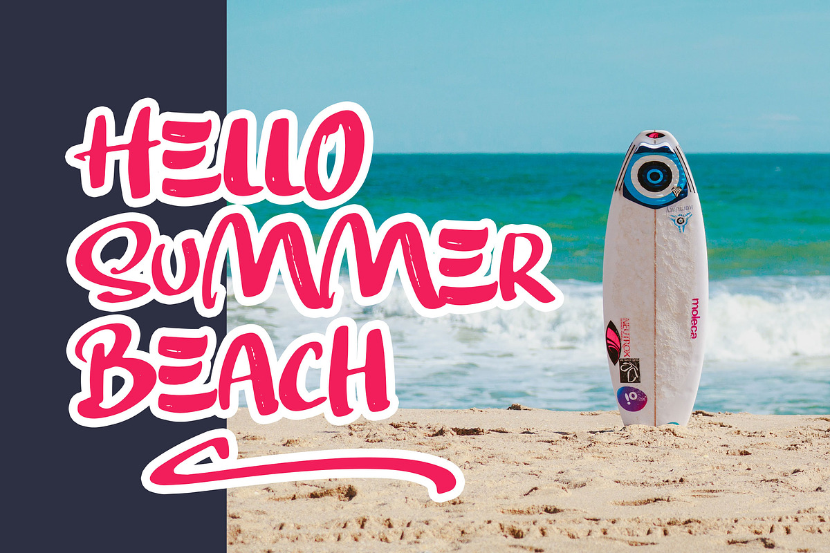Wicked Steam - Handwritten Font, a Script Font by Krakenbox Studio (Photo 3 of 11)