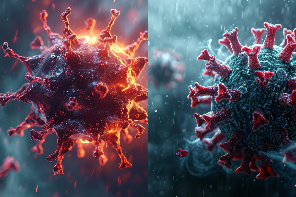 18 Disease X Virus Illustrations, a Technology Illustration by Incomelion (Photo 9 of 9)