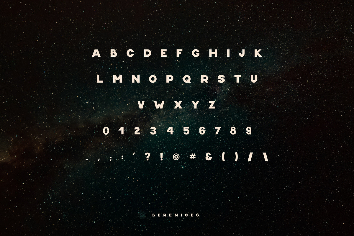 Berenices Font preview 3