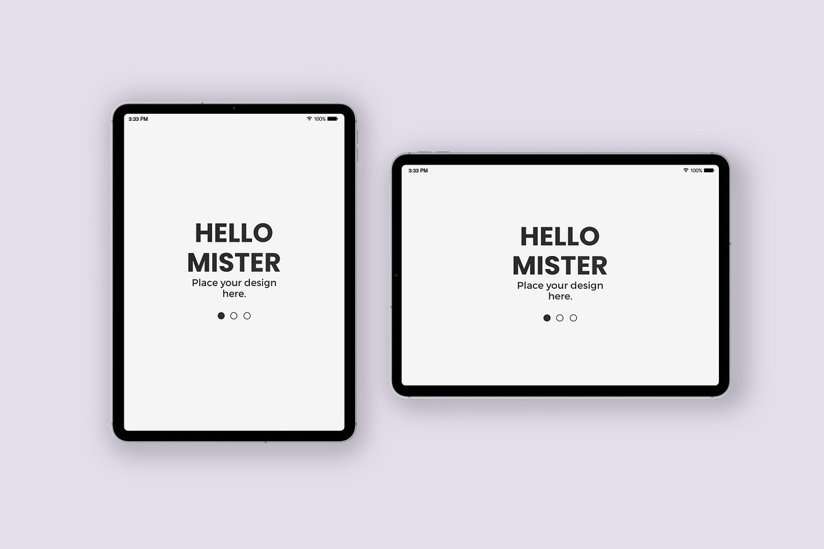 iPad Pro 11-inch Mock-Ups, an iPad Mockup by Modern Studio (Photo 5 of 5)