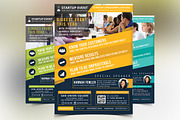 Startup Event Flyer Template, a Flyer Template by Affantjie Photowork (Thumbnail 3 of 6)