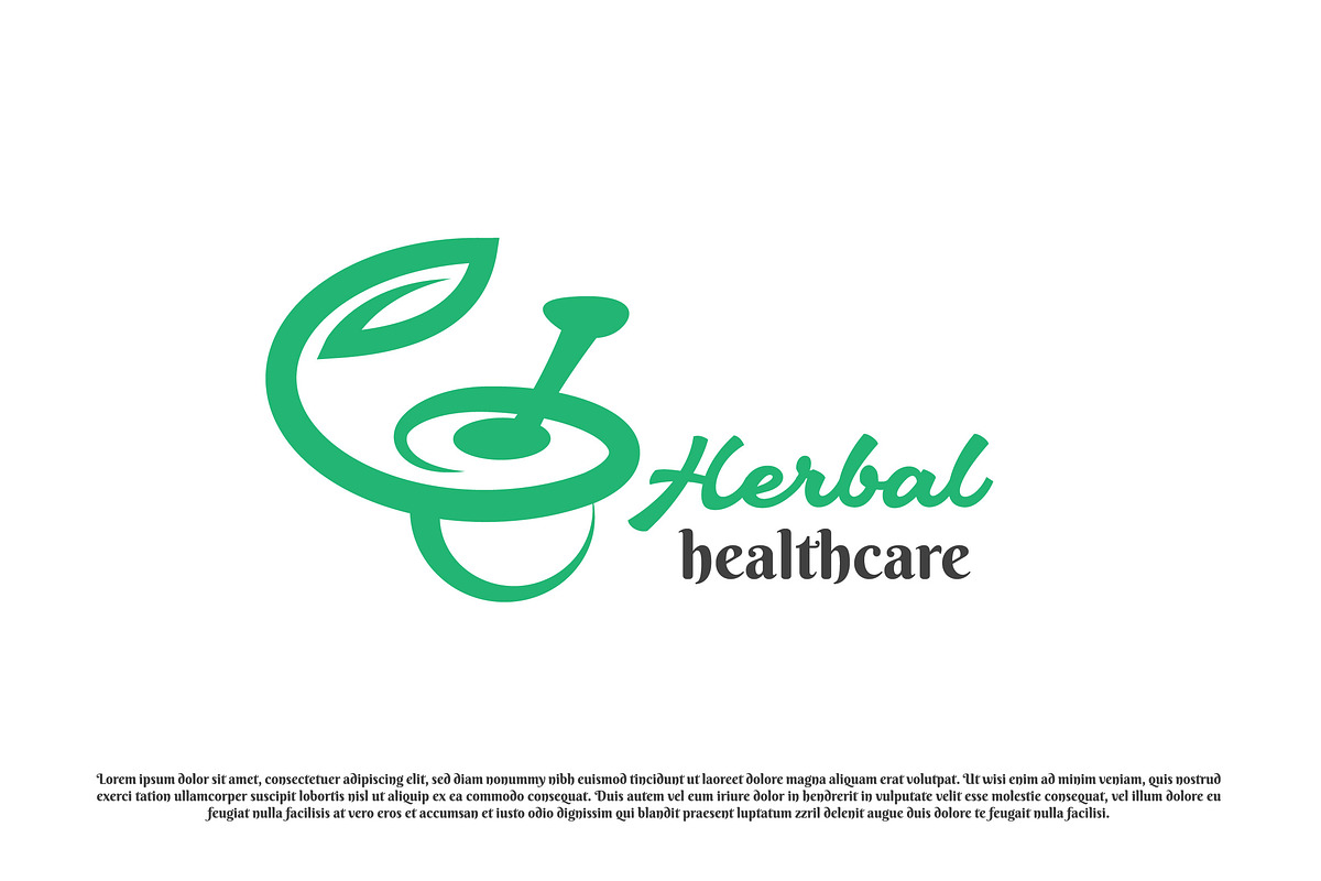 Herbal Medicine Logo Design Icon, a Branding & Logo Template by Morvana Crew