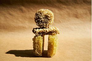 Creative food composition of ramen, a Food & Drink Photo by Gladkov photography
