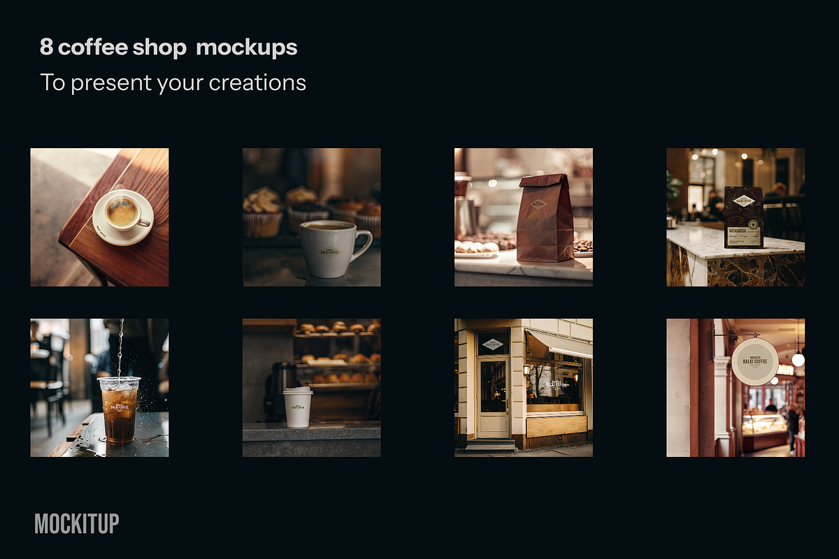 Coffee Shop Mockup Kit | 8 psd, a Packaging Mockup by Mock It Up (Photo 3 of 7)
