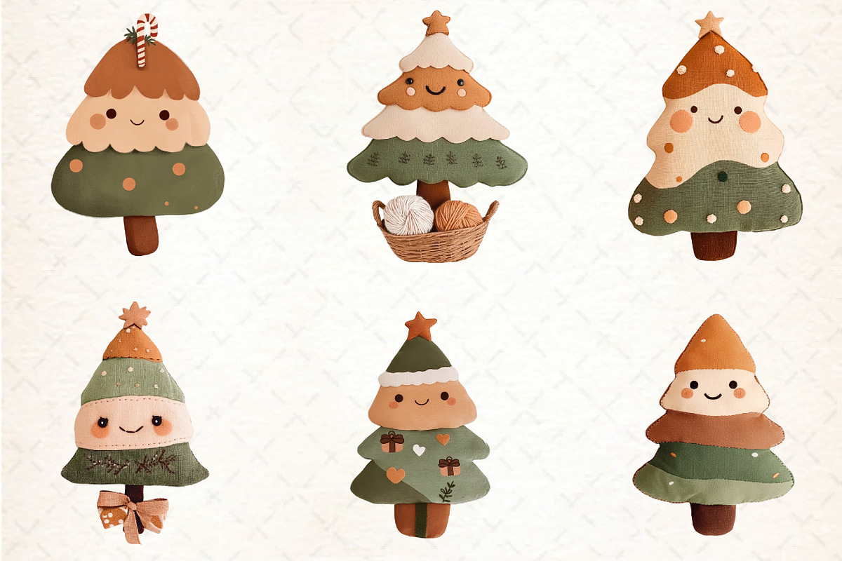 Cozy Christmas Hand-drawn Tree, an Illustration by DreamCafeArt (Photo 3 of 8)