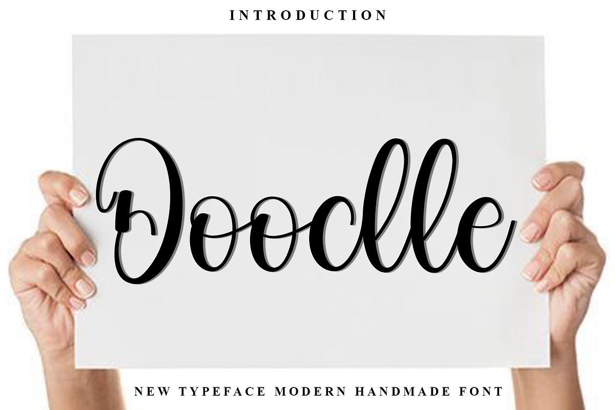 Doodle, a Handwritten Font by FreshTypeINK (Photo 1 of 8)