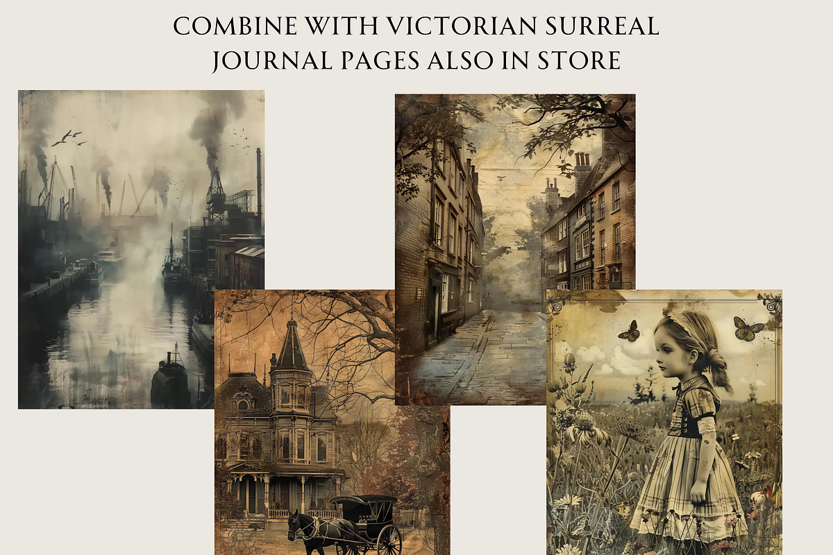 VICTORIAN WOMEN SURREAL CLIPART PACK, a Person Illustration by Daring Digies (Photo 9 of 10)