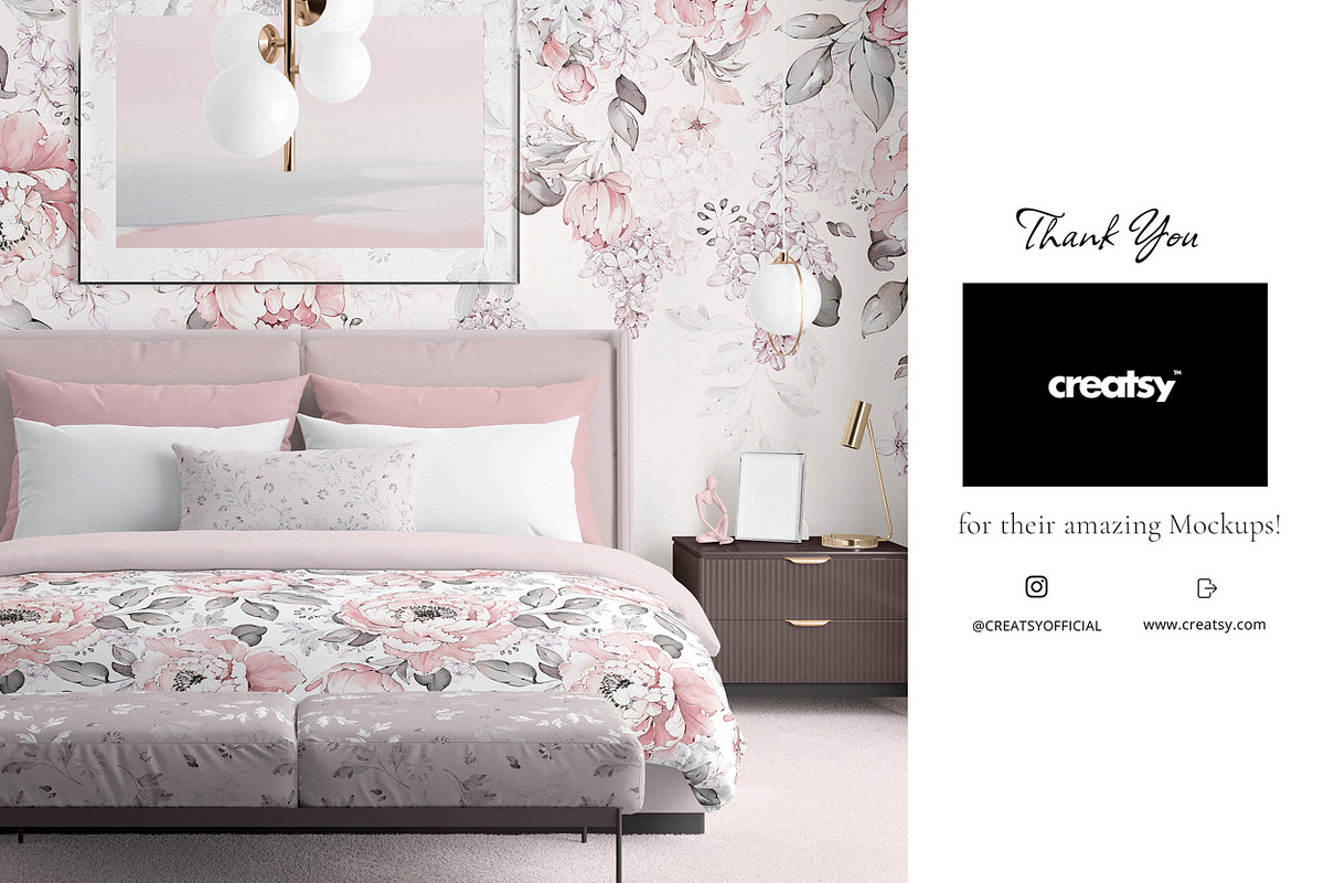 Pink Watercolor Peonies Pattern, a Pattern Graphic by Lisima (Photo 16 of 16)