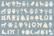 Retro Folk Christmas: 110 Graphics, a Seasonal Illustration by Veyla (Thumbnail 4 of 15)