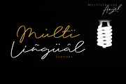 Anjel // Classy Signature Font, a Script Font by Masanis (Thumbnail 14 of 16)