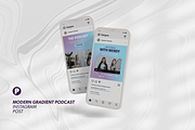 Modern gradient podcast instagram, a Social Media Template by peterdraw (Thumbnail 6 of 6)