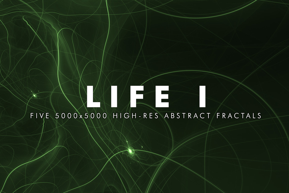 Life I - Fractal Art on Sale, a Texture Graphic by fractaleyes (Photo 1 of 6)