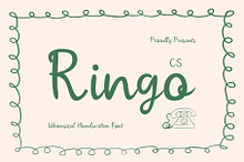 CS Ringo – Handwritten Script Font