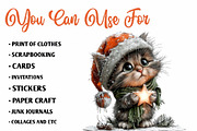 Jolly Christmas Animal Club, a Seasonal Illustration by CreationArt (Thumbnail 5 of 7)