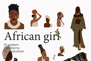 Black woman, African collection
