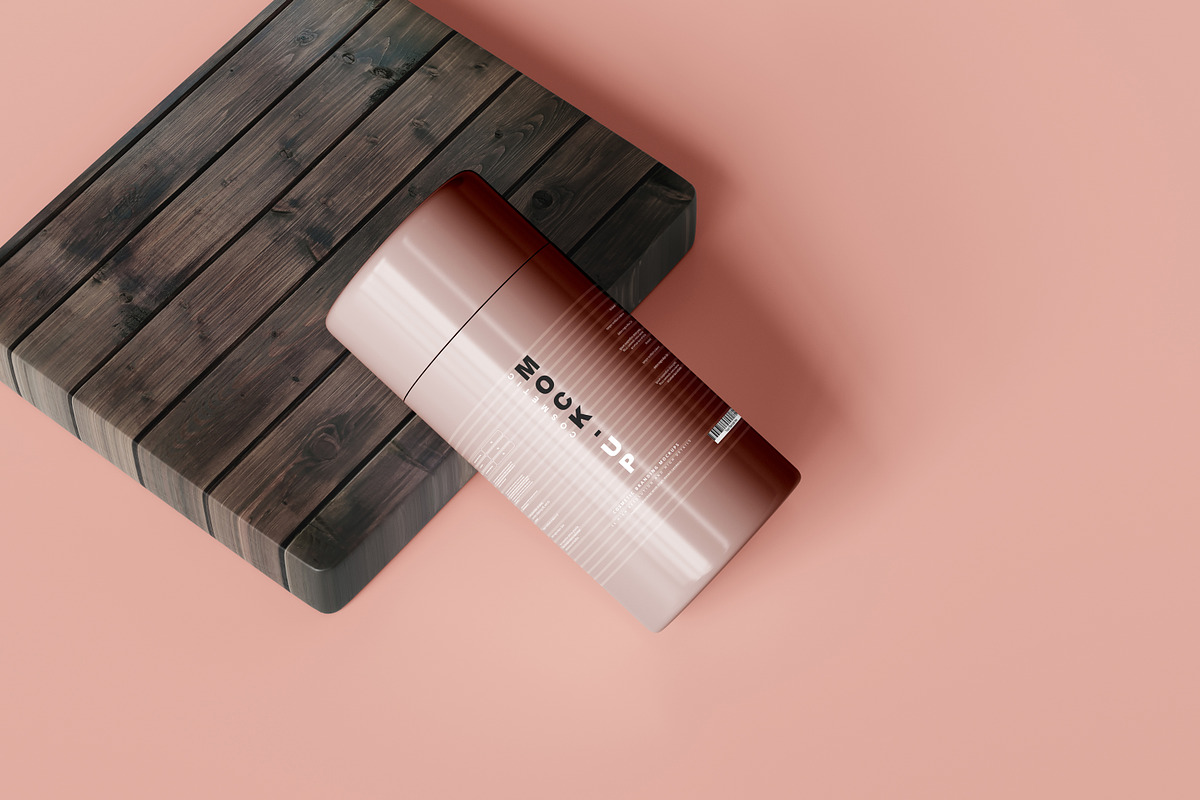 250+ Cosmetic Branding Mockup Bundle, a Cups & Container Mockup by pmvch (Photo 185 of 273)