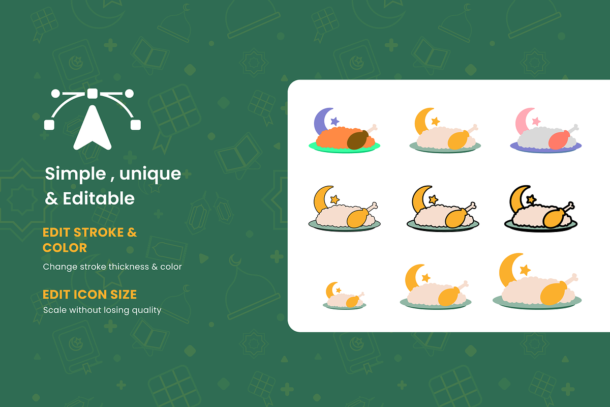 Ramadan Icon Set, an Icon by Premast (Photo 4 of 9)