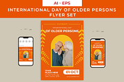 Older Persons Flyer Set, a Flyer Template by Lakhan1998 (Thumbnail 1 of 2)