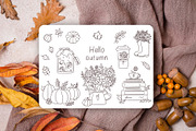 Autumn Stickers, a Seasonal Illustration by Anastasia Timosch (Thumbnail 2 of 5)
